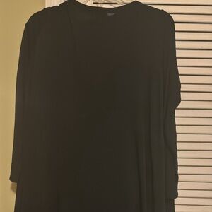 Lularoe Sarah black long cardigan